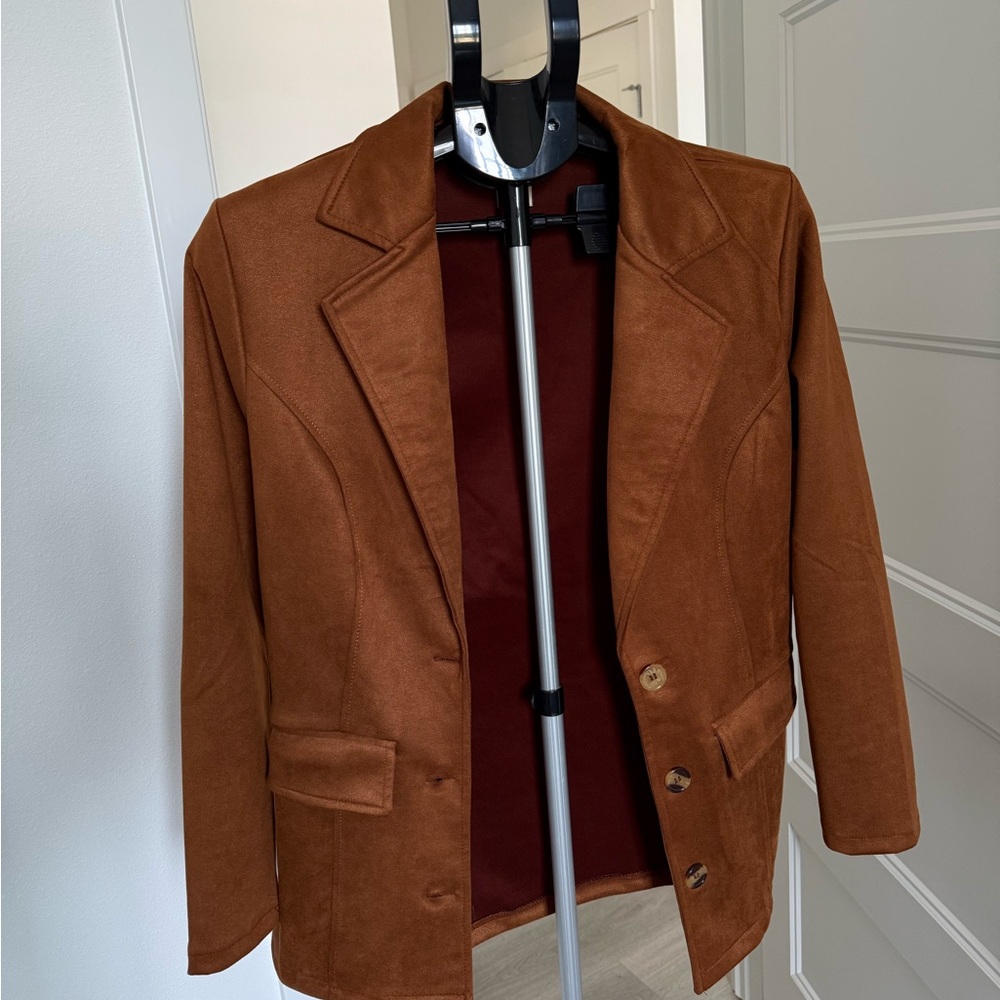Brown Blazer Jacket